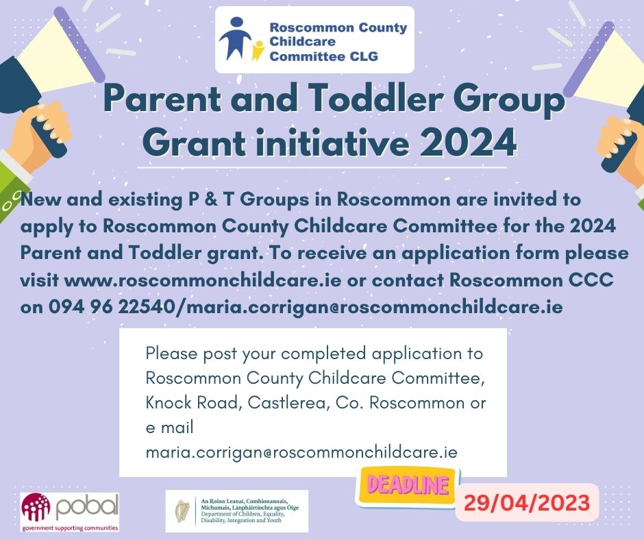 Parent and toddler grant 2024